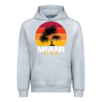 Heather Grey Miami Beach Urban Hoodie - Bettercallsaul