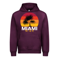 Mauve Wine Miami Beach Urban Hoodie - Bettercallsaul