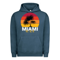 Pigment Midnight Navy Miami Beach Urban Hoodie - Bettercallsaul