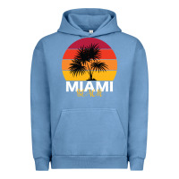 Pigment Pebble Blue Miami Beach Urban Hoodie - Bettercallsaul