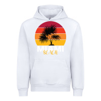 White Miami Beach Urban Hoodie - Bettercallsaul