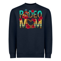 Navy rodeo mom mothers day Heavyweight Sweatshirt - texasbilliewilder