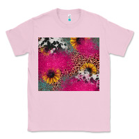 Bubblegum Pink pink glitter leopard cowhide Classic Tee - JahusDesignShop