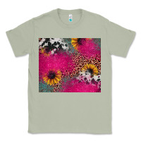 Matcha pink glitter leopard cowhide Classic Tee - JahusDesignShop