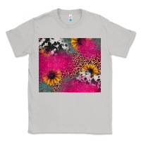 Moon Dust pink glitter leopard cowhide Classic Tee - JahusDesignShop