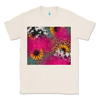 Natural pink glitter leopard cowhide Classic Tee - JahusDesignShop