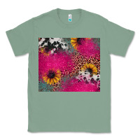 Sage pink glitter leopard cowhide Classic Tee - JahusDesignShop