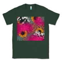 Sports Green pink glitter leopard cowhide Classic Tee - JahusDesignShop