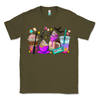 Army Green lash hustler coffee cups Classic Tee - AdoDesignShop