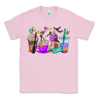 Bubblegum Pink lash hustler coffee cups Classic Tee - AdoDesignShop