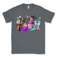 Charcoal Heather lash hustler coffee cups Classic Tee - AdoDesignShop