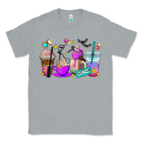 Heather Grey lash hustler coffee cups Classic Tee - AdoDesignShop