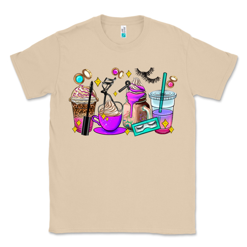 Lash Hustler Coffee Cups Classic Tee by AdoDesignShop | Teevron