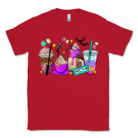 Red lash hustler coffee cups Classic Tee - AdoDesignShop
