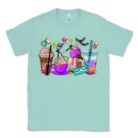 Seafoam lash hustler coffee cups Classic Tee - AdoDesignShop