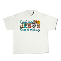 Pistachio i don't think jesus done it that way Urban Heavy Tee - HRA Design Shop
