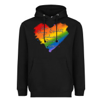 Black kindness equality peace love inclusion diversity h Heavyweight Hoodie - MaliasSmallBusiness