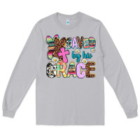 Moon Dust saved by his grace Long Sleeve Tee - AdoDesignShop