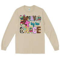 Mushroom saved by his grace Long Sleeve Tee - AdoDesignShop
