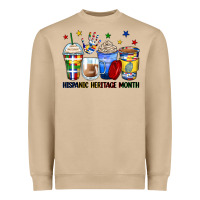 Mushroom hispanic heritage month coffee cups Heavyweight Sweatshirt - Zillion Design Studio