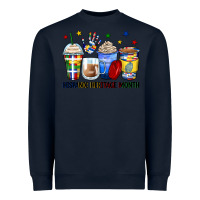 Navy hispanic heritage month coffee cups Heavyweight Sweatshirt - Zillion Design Studio