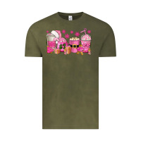 Vintage Olive pink christmas coffee cups Vintage Tee - texasbilliewilder