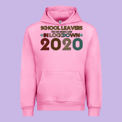 School Leavers The One Where I Was In Lockdown 2020 Urban Hoodie Designed By Bettercallsaul
