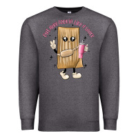 Charcoal Heather out here lookin like a snack Premium Sweatshirt - MaliasSmallBusiness