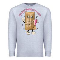 Heather Grey out here lookin like a snack Premium Sweatshirt - MaliasSmallBusiness