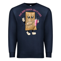 Navy out here lookin like a snack Premium Sweatshirt - MaliasSmallBusiness