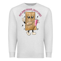 Oatmeal Heather out here lookin like a snack Premium Sweatshirt - MaliasSmallBusiness