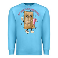 Ocean Blue out here lookin like a snack Premium Sweatshirt - MaliasSmallBusiness