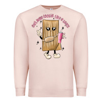 Pale Pink out here lookin like a snack Premium Sweatshirt - MaliasSmallBusiness
