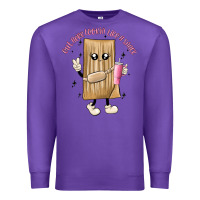 Purple out here lookin like a snack Premium Sweatshirt - MaliasSmallBusiness
