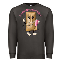 Smoke out here lookin like a snack Premium Sweatshirt - MaliasSmallBusiness