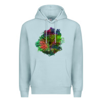 Blue Mist halloween spider web for patches Premium Hoodie - BundleAndBundleShop