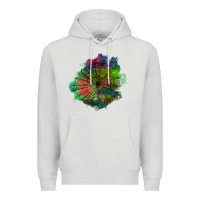 Dove Grey halloween spider web for patches Premium Hoodie - BundleAndBundleShop