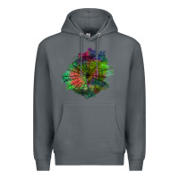 Rock halloween spider web for patches Premium Hoodie - BundleAndBundleShop