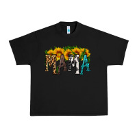 Black mama with sunflower Urban Heavy Tee - HRA Design Shop