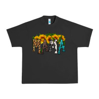 Pigment Black mama with sunflower Urban Heavy Tee - HRA Design Shop