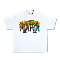 White mama with sunflower Urban Heavy Tee - HRA Design Shop