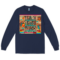 Navy teach compassion kindness confidence Long Sleeve Tee - JahusDesignShop