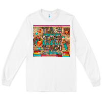 White teach compassion kindness confidence Long Sleeve Tee - JahusDesignShop