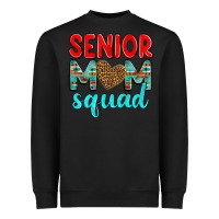 Black senior mom squad Heavyweight Sweatshirt - texasbilliewilder