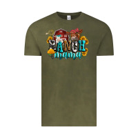 Vintage Olive ranch mama Vintage Tee - Zillion Design Studio
