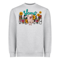 Heather Grey show mom mothers day Heavyweight Sweatshirt - texasbilliewilder