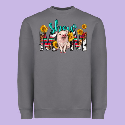 Show Mom Mothers Day Heavyweight Sweatshirt Designed By Texasbilliewilder