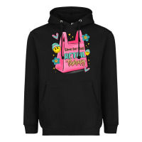 Black time for that retail therapy Heavyweight Hoodie - MaliasSmallBusiness