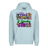 Blue Mist thick thighs and spooky vibes Premium Hoodie - BundleAndBundleShop