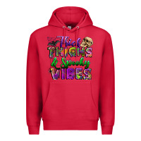 Cardinal thick thighs and spooky vibes Premium Hoodie - BundleAndBundleShop